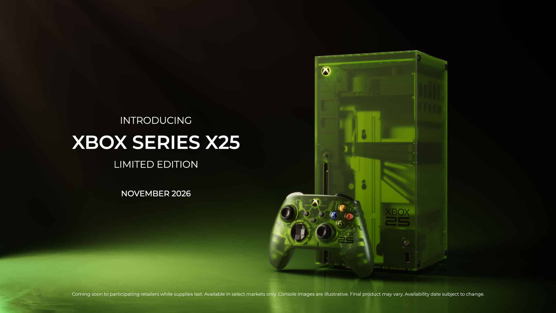 xbox series x25 limited