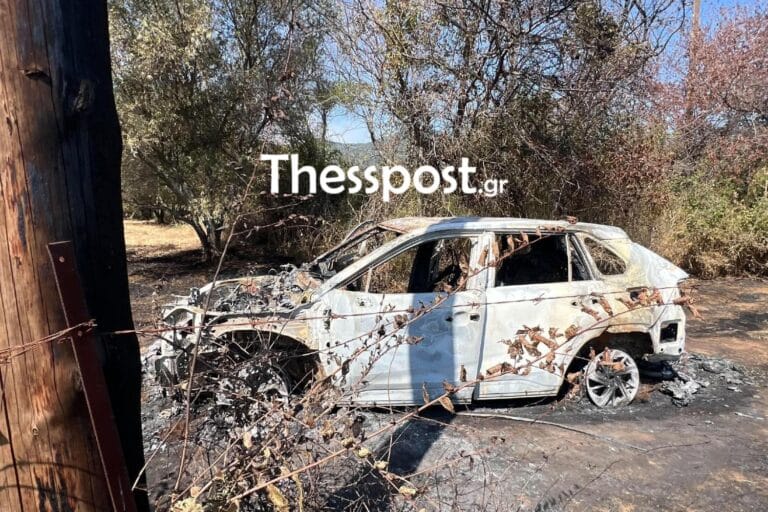 Κινηματογραφική απόδραση βαρυποινίτη στις Σέρρες: Εντοπίστηκε καμένο το δεύτερο όχημα των δραστών – Το σενάριο που εξετάζουν οι Αρχές (βίντεο)