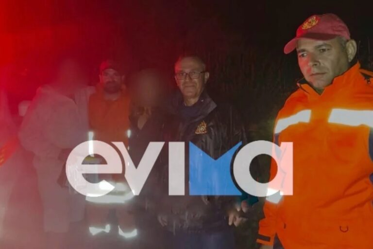Εύβοια: Η κακοκαιρία πλημμύρισε σπίτια και κατέστρεψε καλλιέργειες – Εγκλωβίστηκε ζευγάρι Ισραηλινών