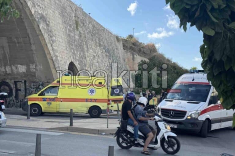 Ηράκλειο: Σε σοβαρή κατάσταση 54χρονος που έπεσε από τα Ενετικά Τείχη