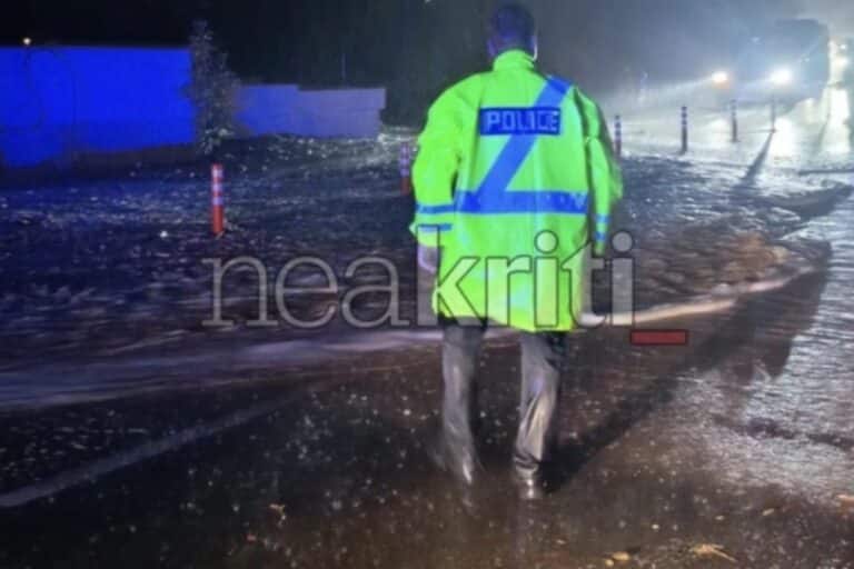 Κρήτη: Κατολίσθηση στον ΒΟΑΚ πριν τον κόμβο Φόδελε – Κλειστό το ρεύμα προς Ρέθυμνο (βίντεο)