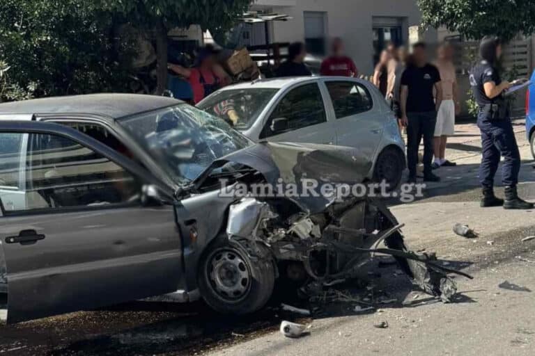 Μεθυσμένος οδηγός σκόρπισε τον πανικό στη Λαμία – Συγκρούστηκε μετωπικά, ενώ πριν είχε χτυπήσει κι άλλα αυτοκίνητα