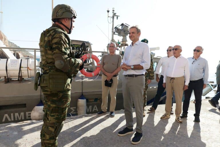Μητσοτάκης: Ένα από τα πιο φιλόδοξα εξοπλιστικά προγράμματα των τελευταίων ετών είναι η «Ασπίδα του Αχιλλέα»