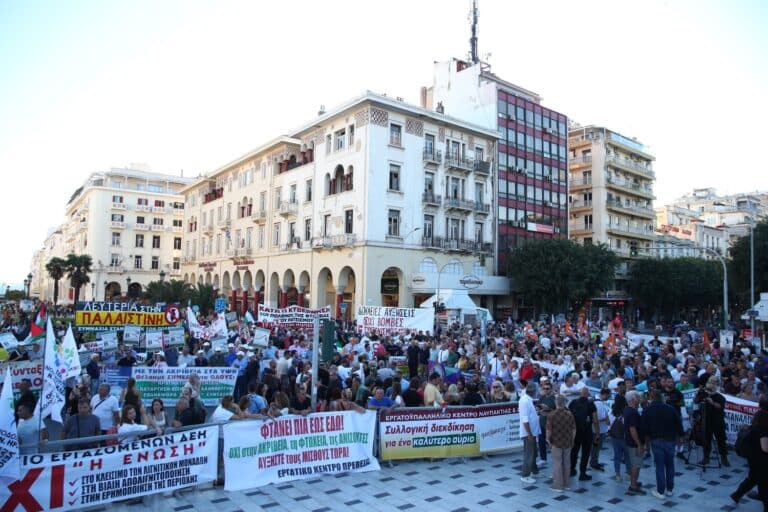 Θεσσαλονίκη: Συνελήφθησαν έξι άτομα μετά τις πορείες στα εγκαίνια της ΔΕΘ
